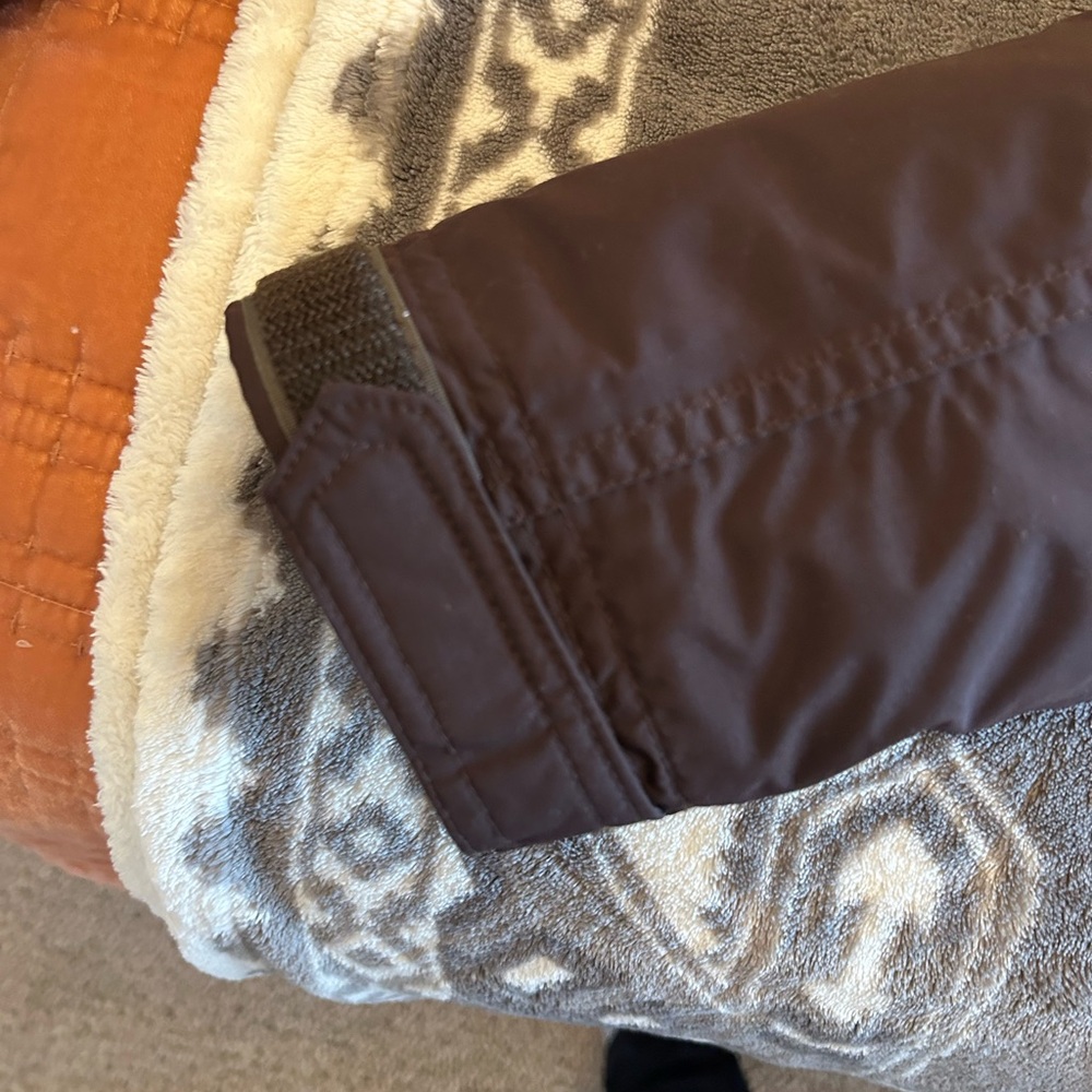 The North Face Dark Brown Jacket with Fur Hood - Picture 7 of 9